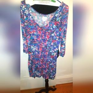Intimately Free People floral bodycon mini M